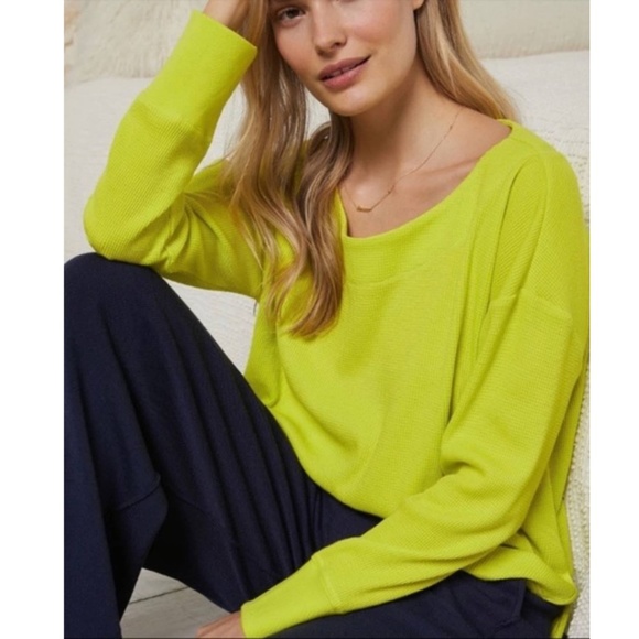 Anthropology Citron Top - Picture 2 of 9